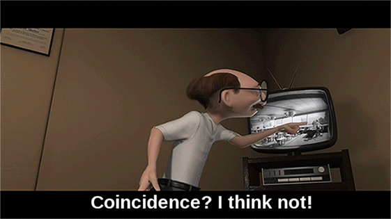 the incredibles coincidence