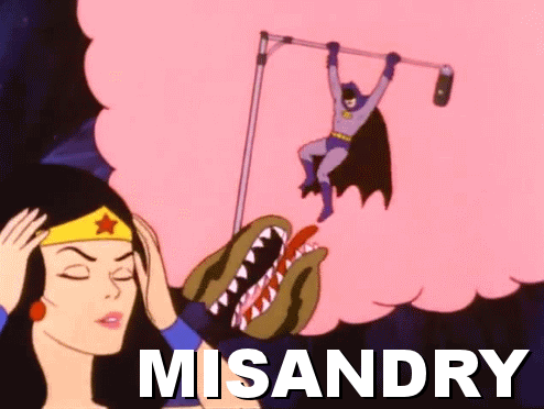 wonder woman misandry