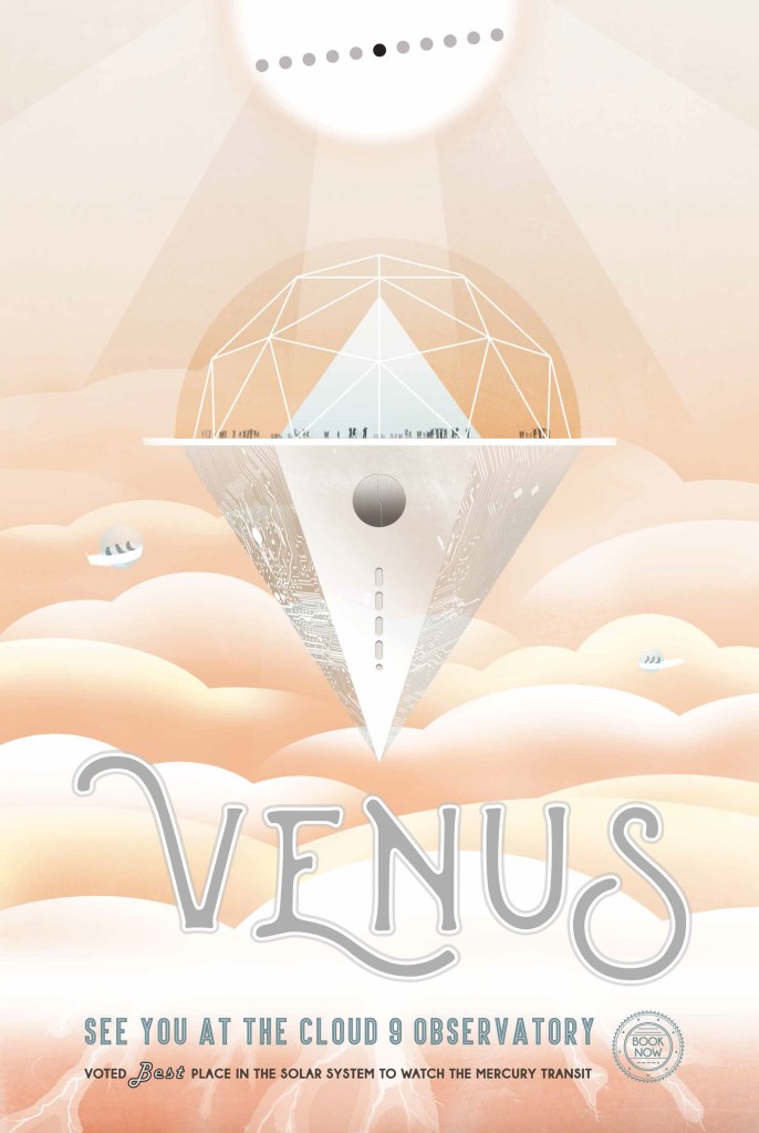 jpl venus poster
